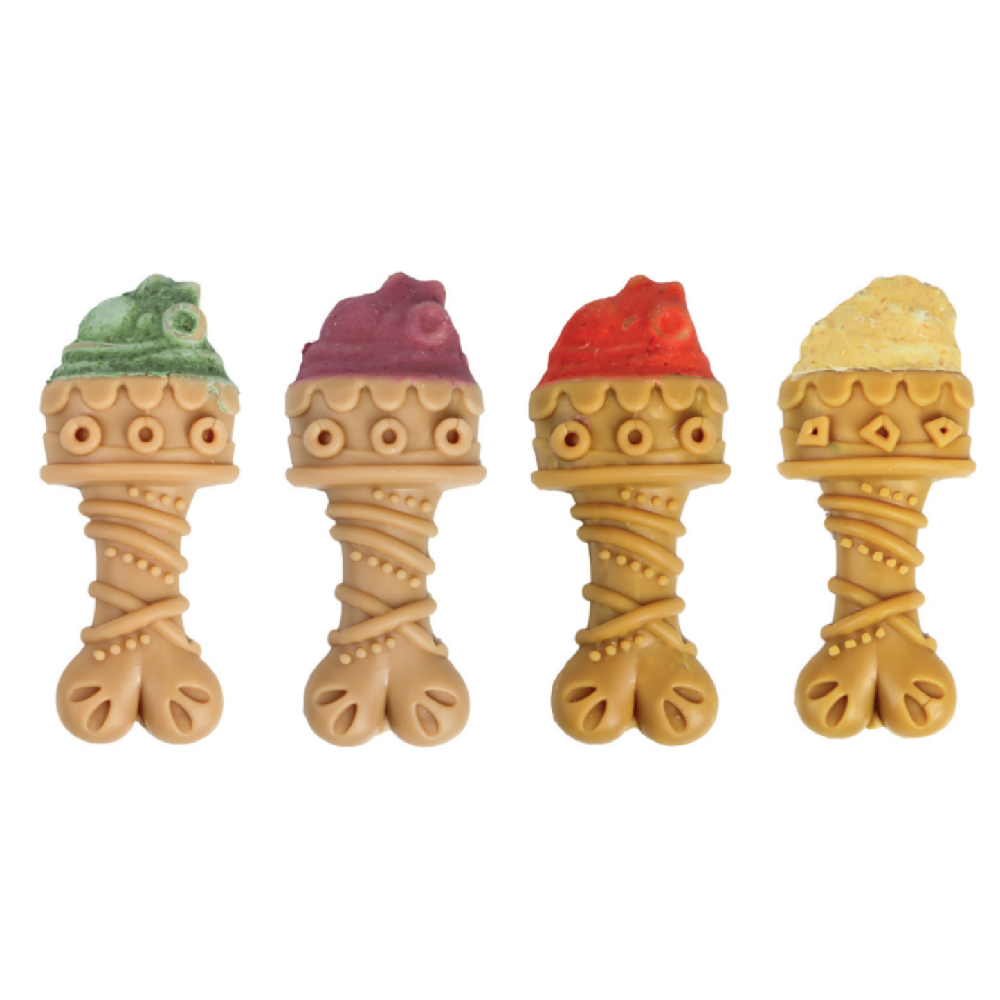 Strawberry & Chicken Fruit Ice Cream Treat 10 cm Dental Chew - Tail & Tropic