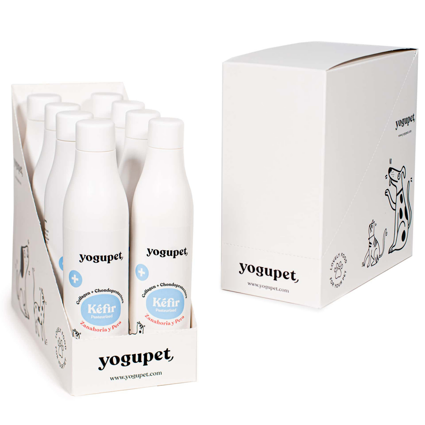 Yogupet Anti-Inflammatory Kefir with Pear & Carrot - Tail & Tropic