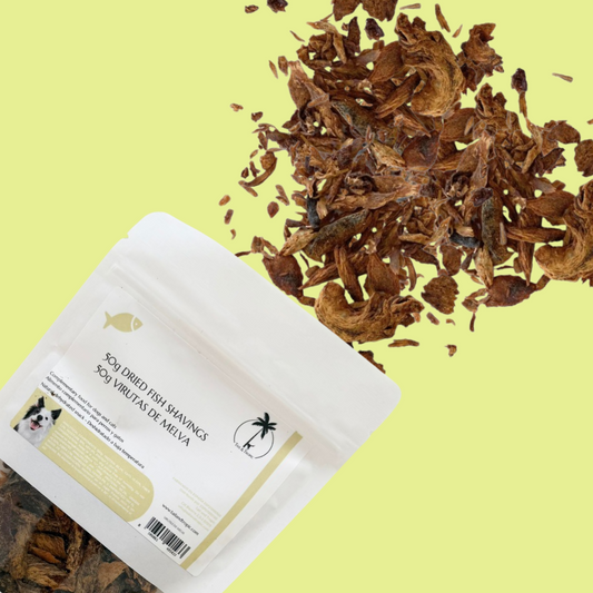 50g FISH SHAVINGS - Dehydrated natural snack for cats and dogs