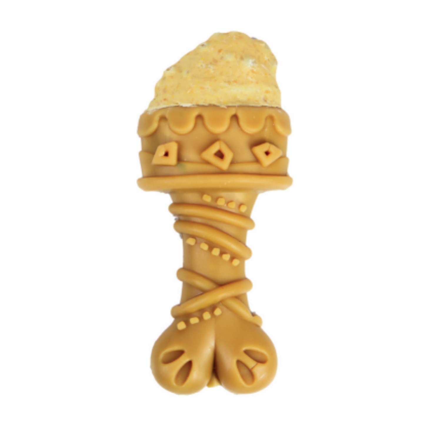 Banana & Chicken Fruit Ice Cream Treat 10 cm Dental Chew - Tail & Tropic