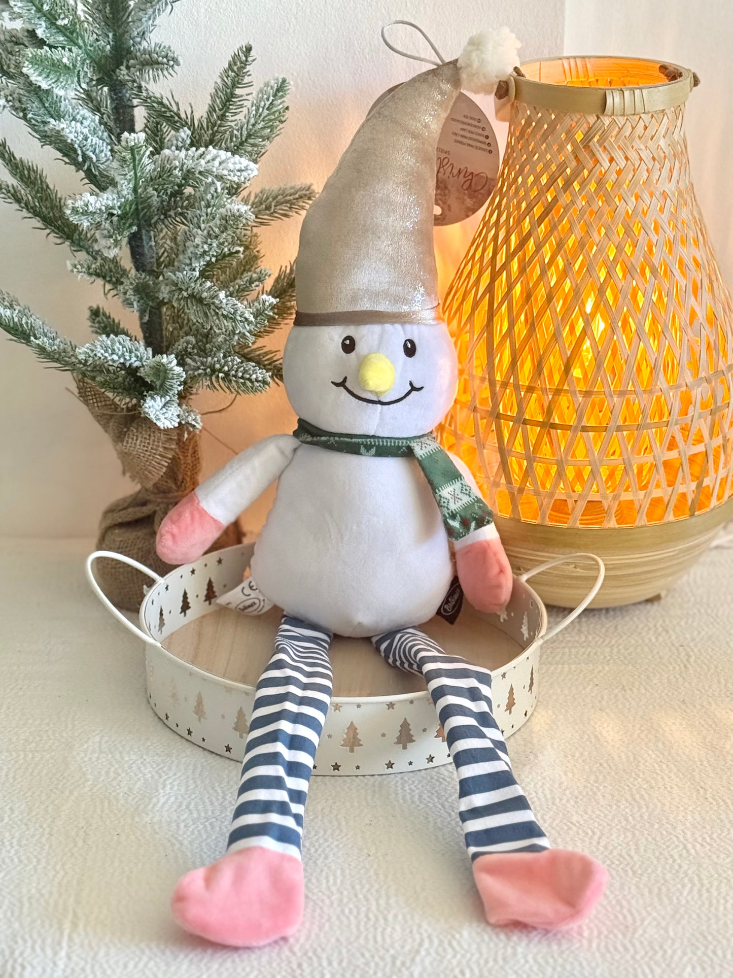 XMAS Snowman Plush – XXL 80 cm - Tail and Tropic