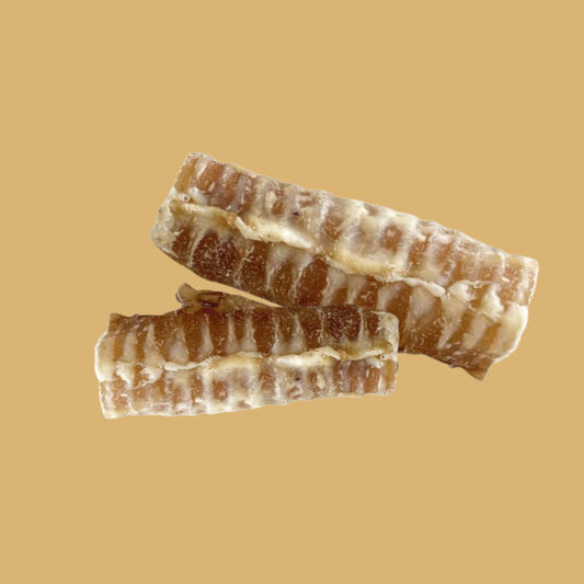 2 BEEF TRACHEA - dehydrated natural snack for dogs