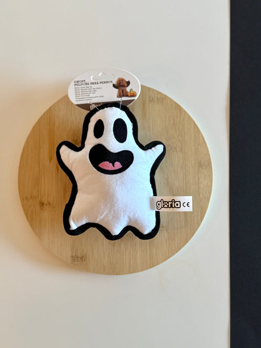 Halloween Ghost Dog Plush Toy – Tail & Tropic