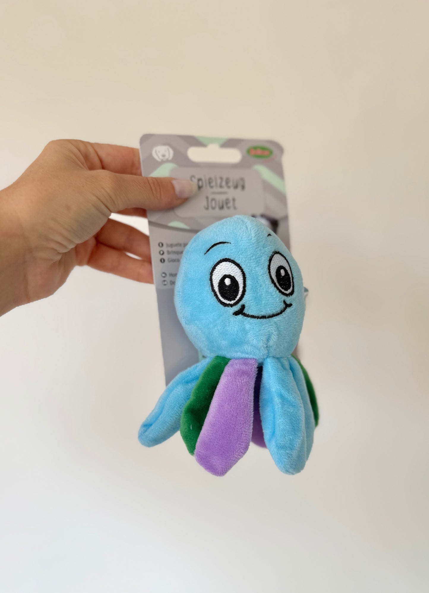 Plush Octopus Toy with sound - Tail & Tropic