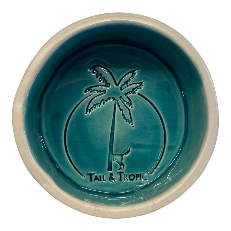 HANDMADE CERAMIC PET BOWL