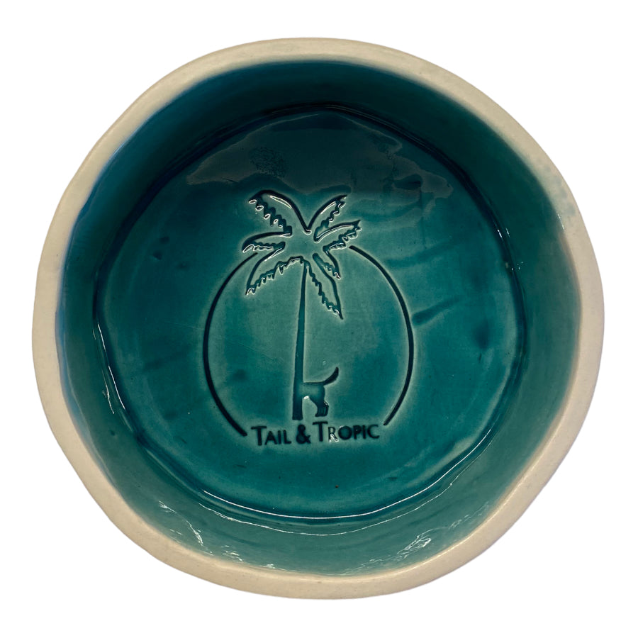 HANDMADE CERAMIC PET BOWL