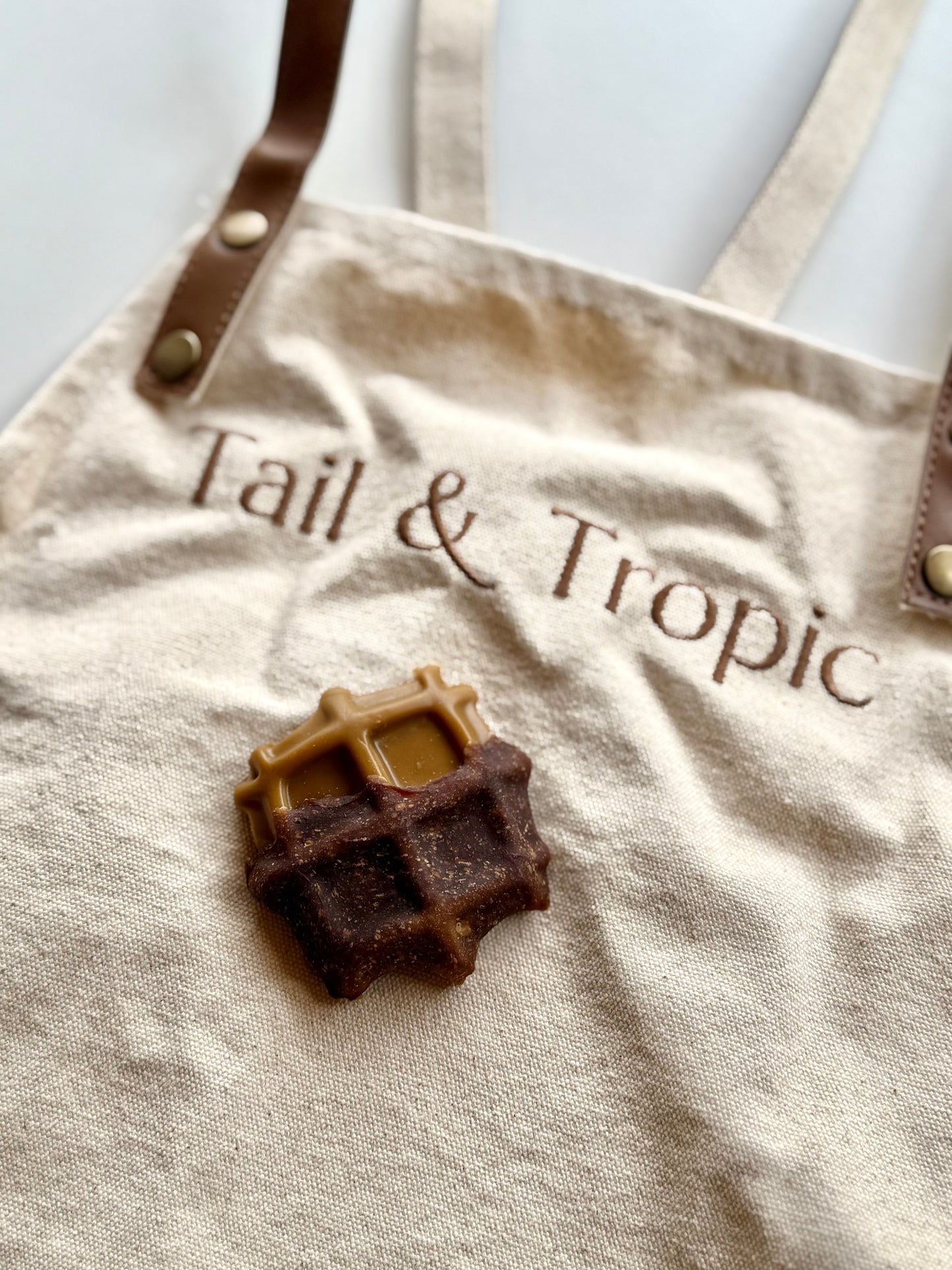 Gourmet Chicken Waffle Dog Treat - Tail and Tropic