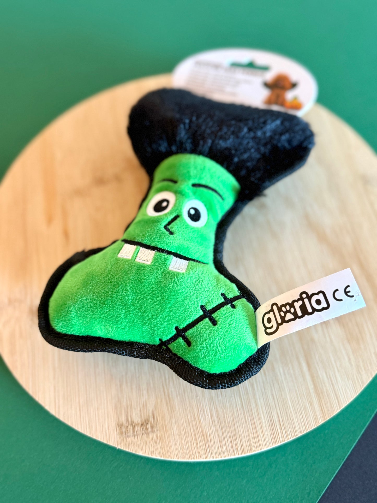 Halloween Frankenstein Dog Plush Toy – Tail & Tropic