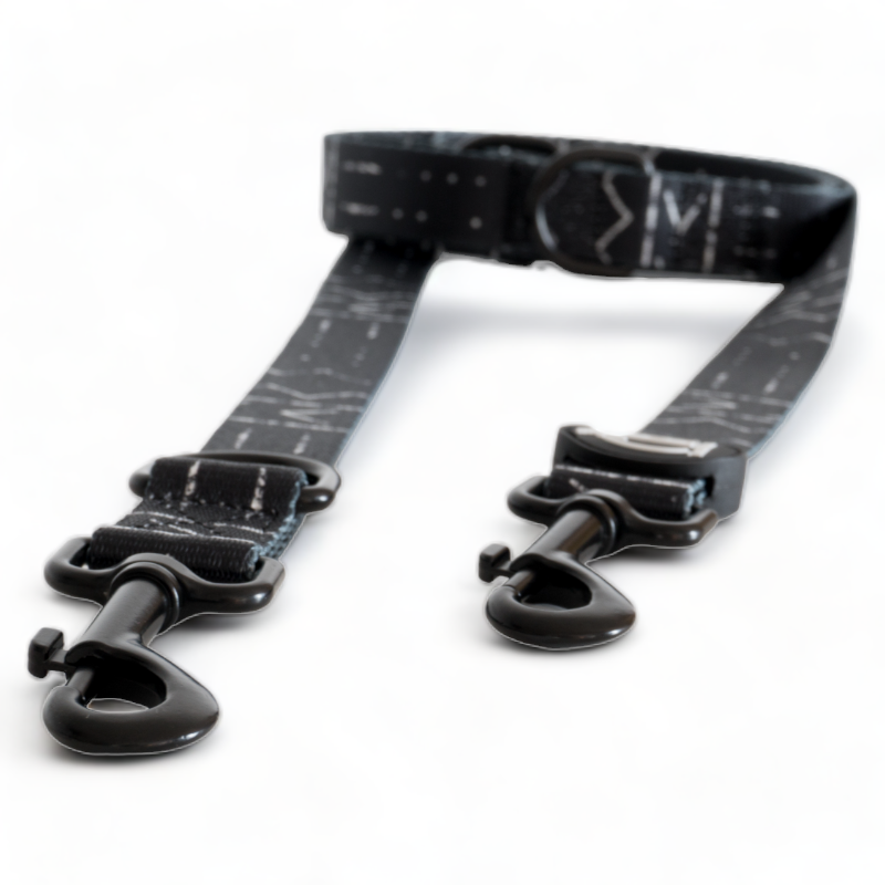 Multi position hands free dog lead double attachment no pull