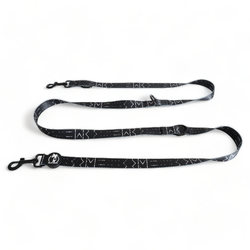 Multi position hands free dog lead double attachment no pull