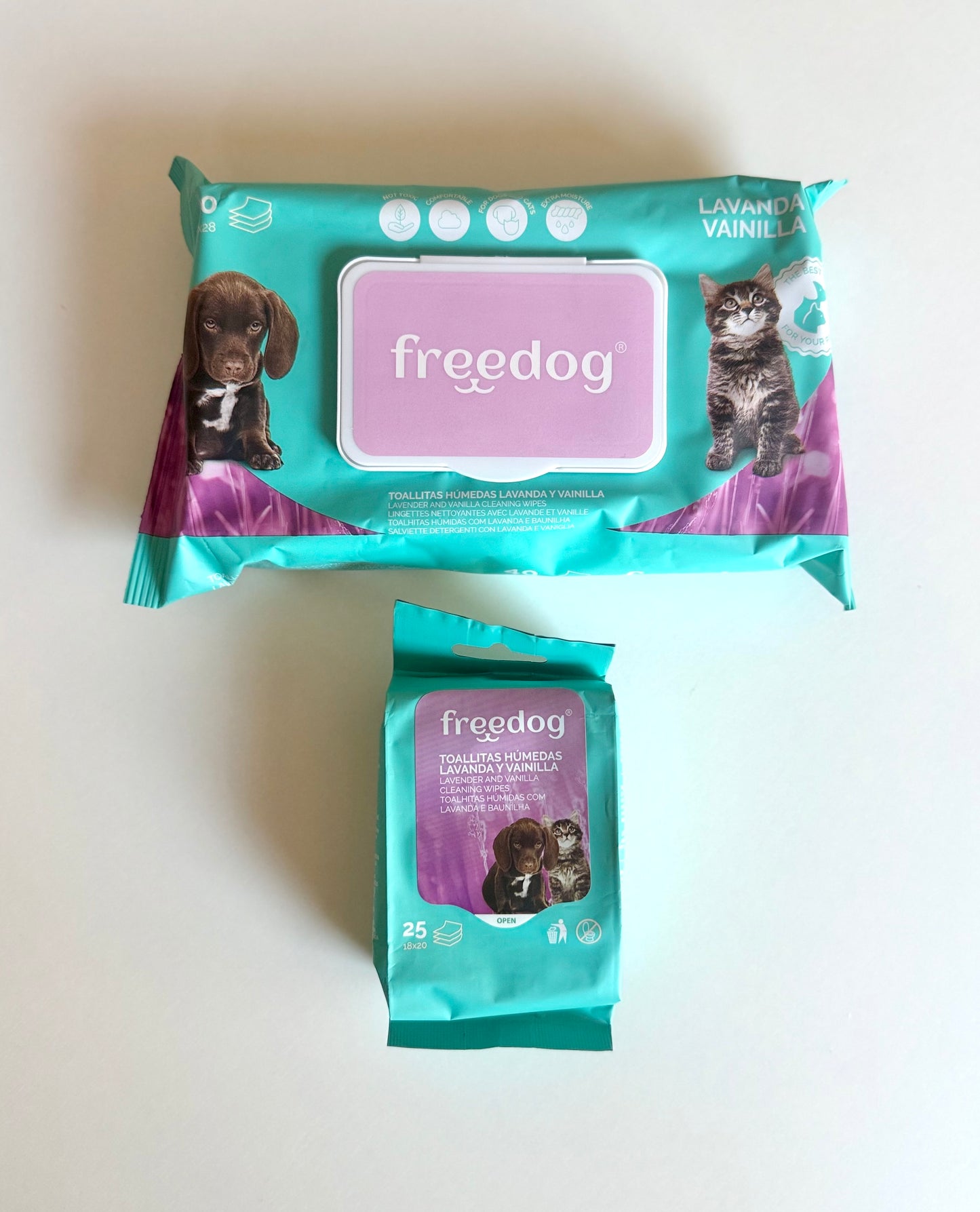 Freedog Wet Wipes with Citronella – 40 pcs o 25 pcs (pocket) - Tail and Tropic