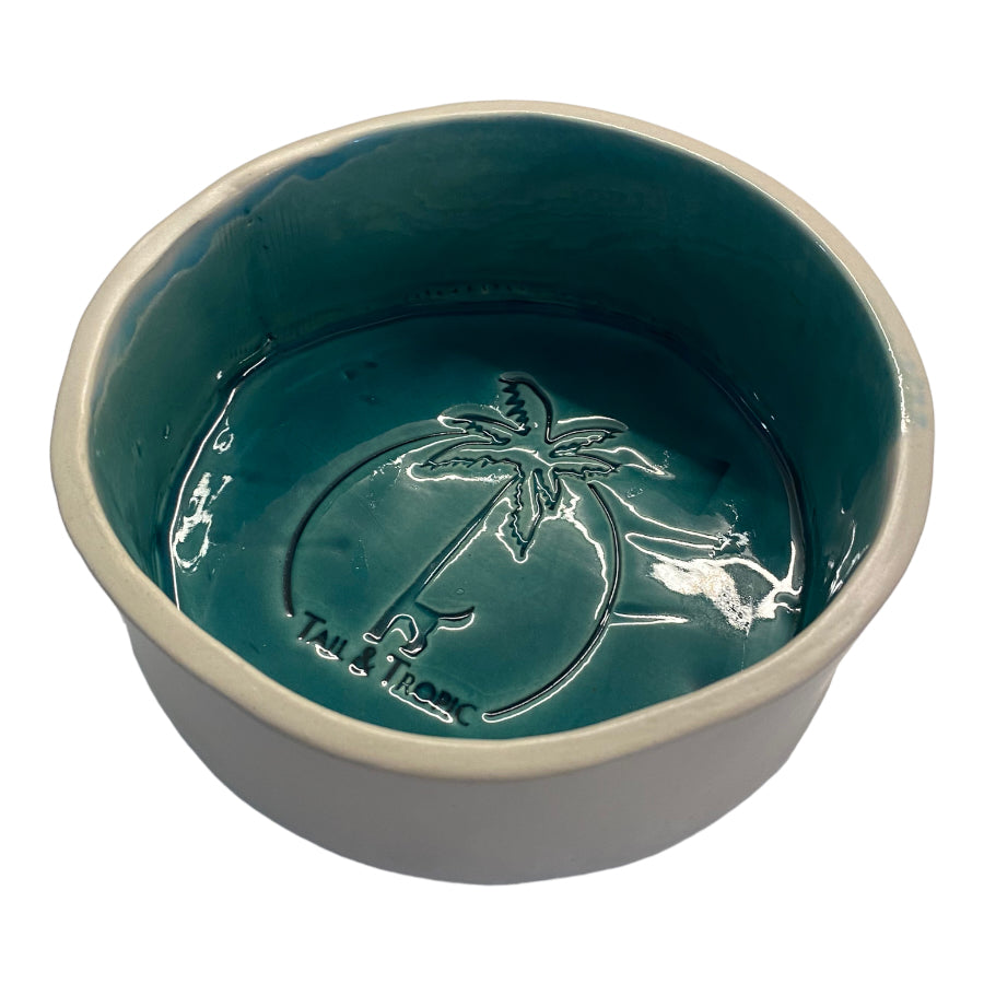 HANDMADE CERAMIC PET BOWL
