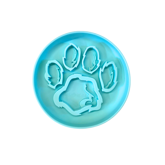 SLOW FEEDER - Ocean Blue Slow Feeder Dog Bowl - Tail and Tropic