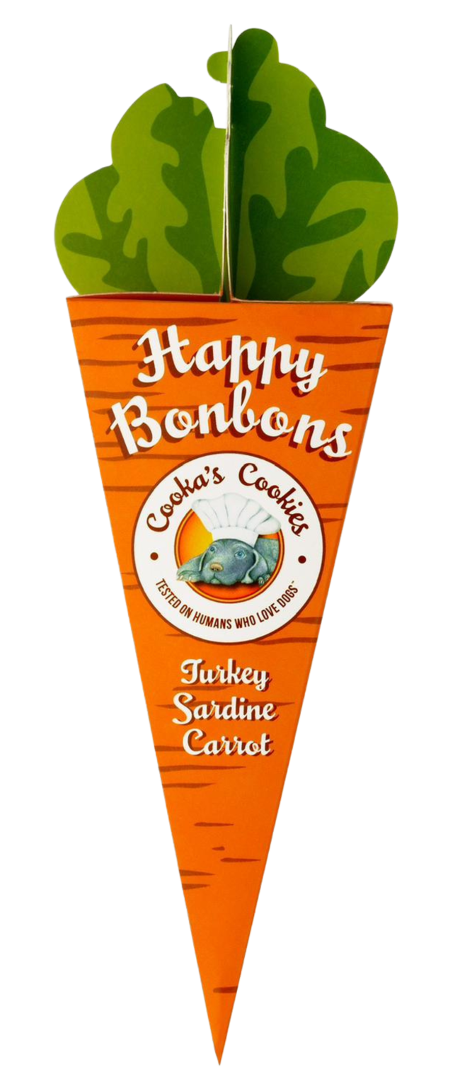 HAPPY BONBONS – 100% Natural, Human-Grade Dog Treats From Cookas Cookies - Tail & Tropic