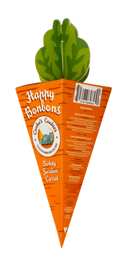 HAPPY BONBONS – 100% Natural, Human-Grade Dog Treats From Cookas Cookies - Tail & Tropic
