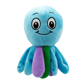 Plush Octopus Toy with sound - Tail & Tropic