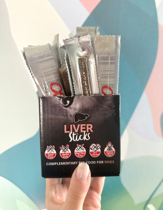 1 x Liver Bar for Dogs By Alpha Spirit - Tail and Tropic