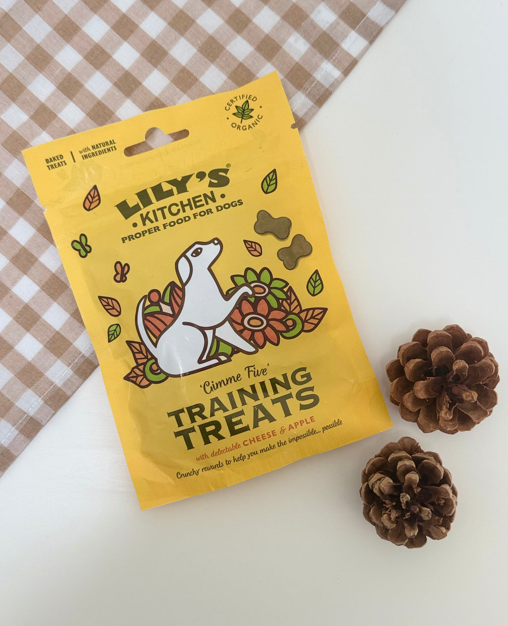 Lily's Kitchen Cheese & Apple Training Treats 80g