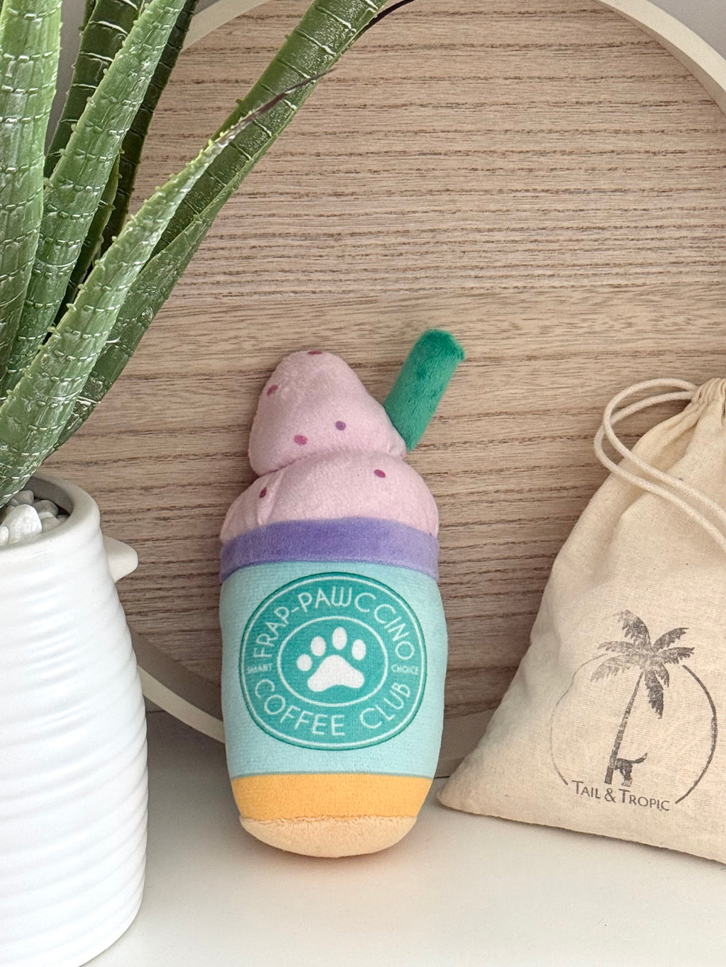 Frap-pawccino Pupcup Plushy Toy