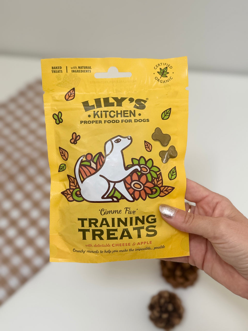 Lily's Kitchen Cheese & Apple Training Treats 80g