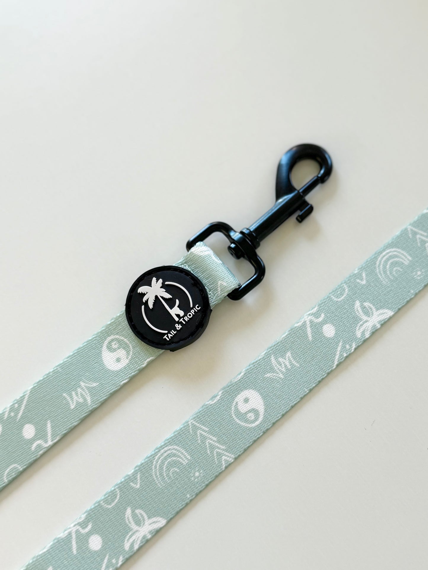 Correa Multiposición para Perros – Colección AURA 🌊 | Libertad Manos Libres en Azul Boho Mediterráneo – Tail & Tropic