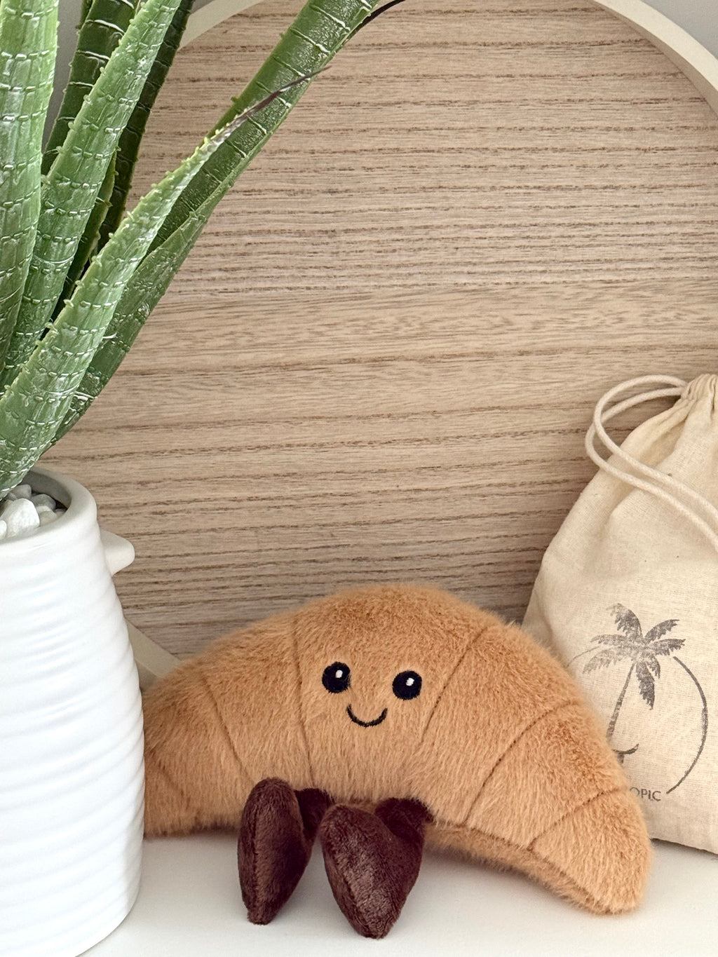 Croissant Plushy Toy