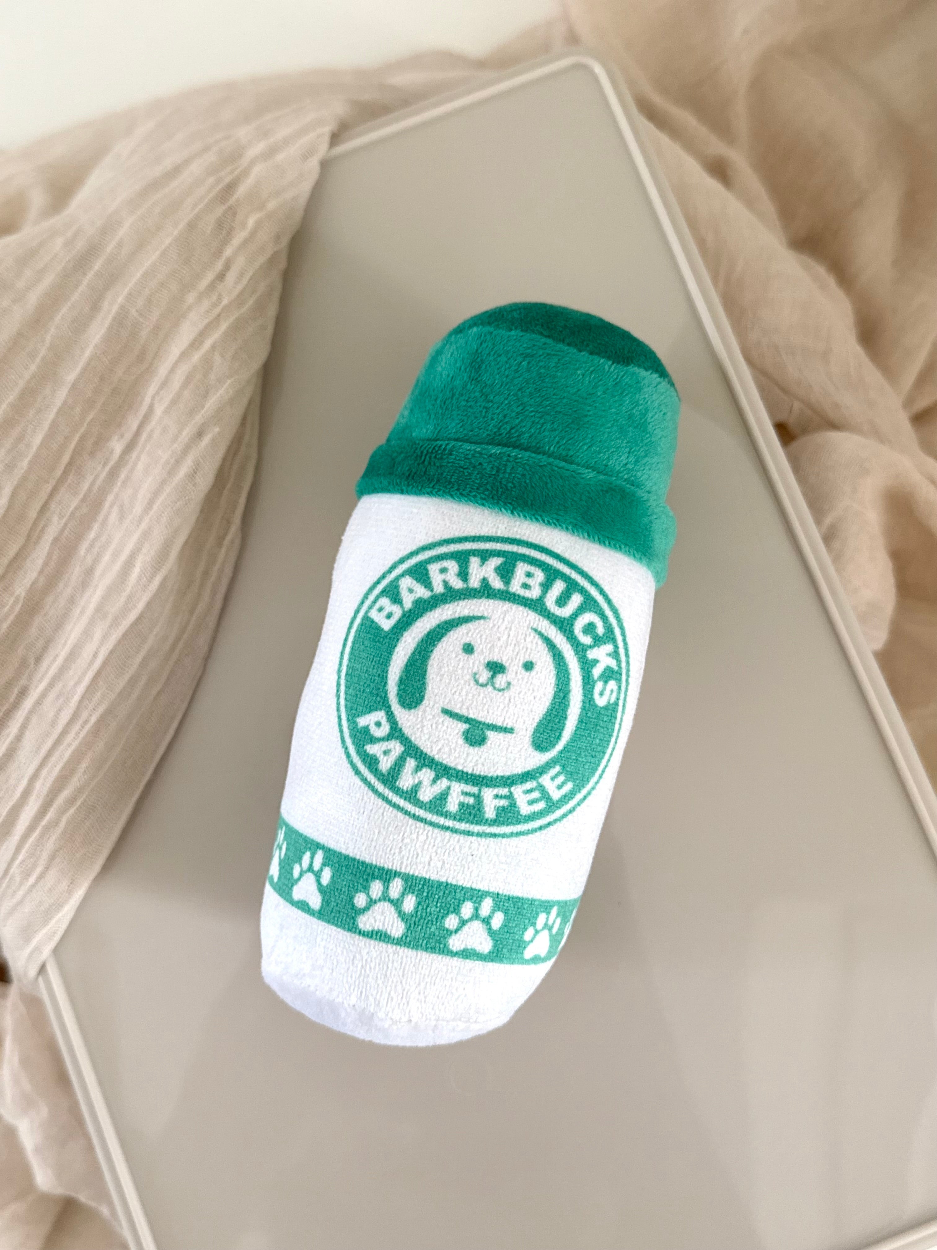 Barkbucks Pawfee Pupcup Plushy Toy