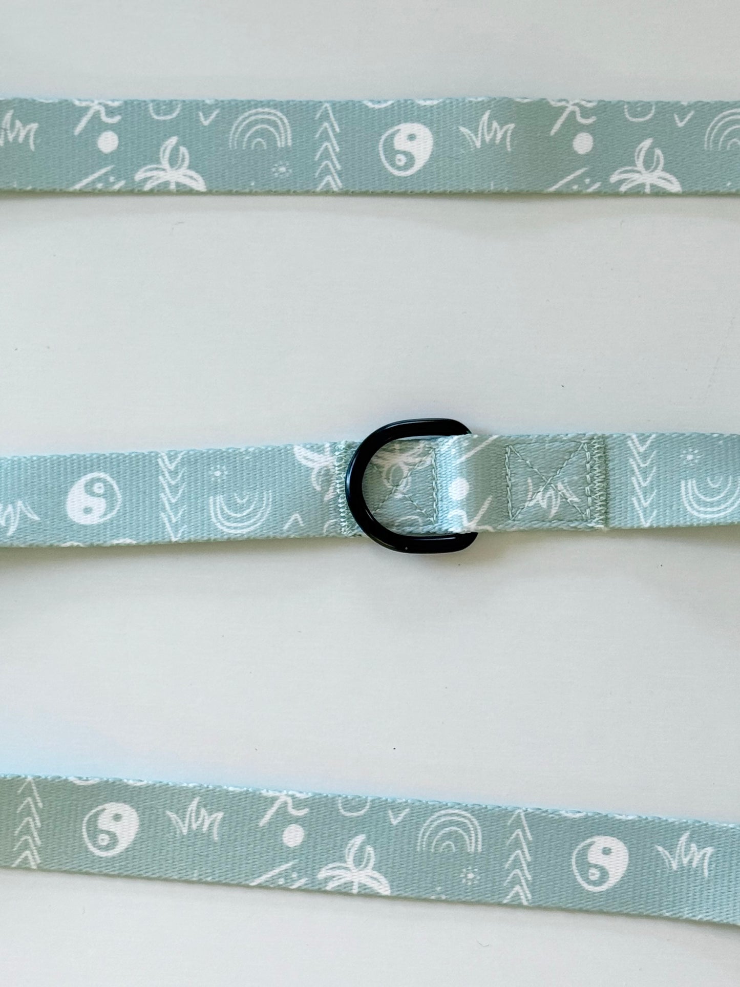Correa Multiposición para Perros – Colección AURA 🌊 | Libertad Manos Libres en Azul Boho Mediterráneo – Tail & Tropic