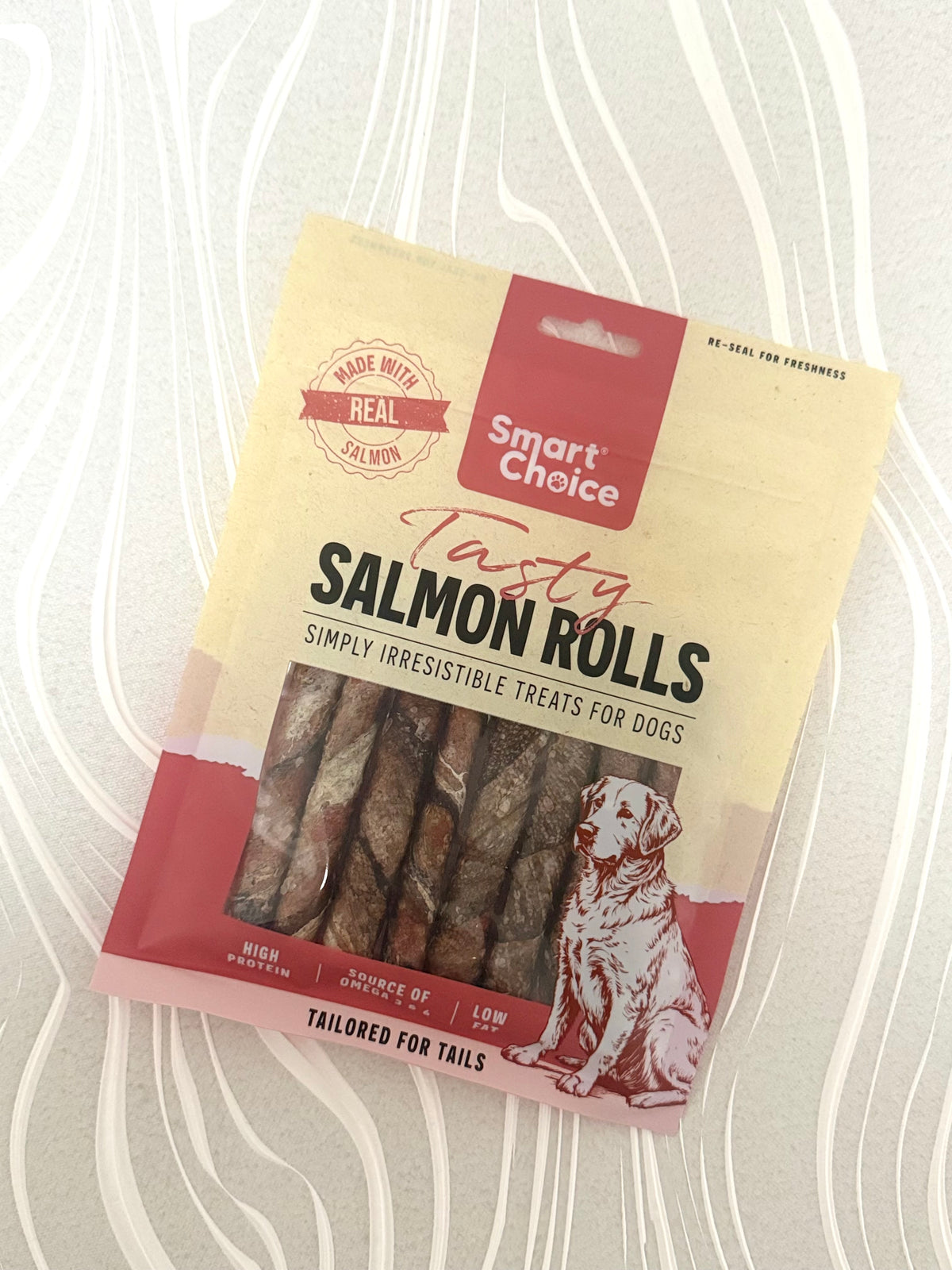 Tasty Salmon Rolls - 100g