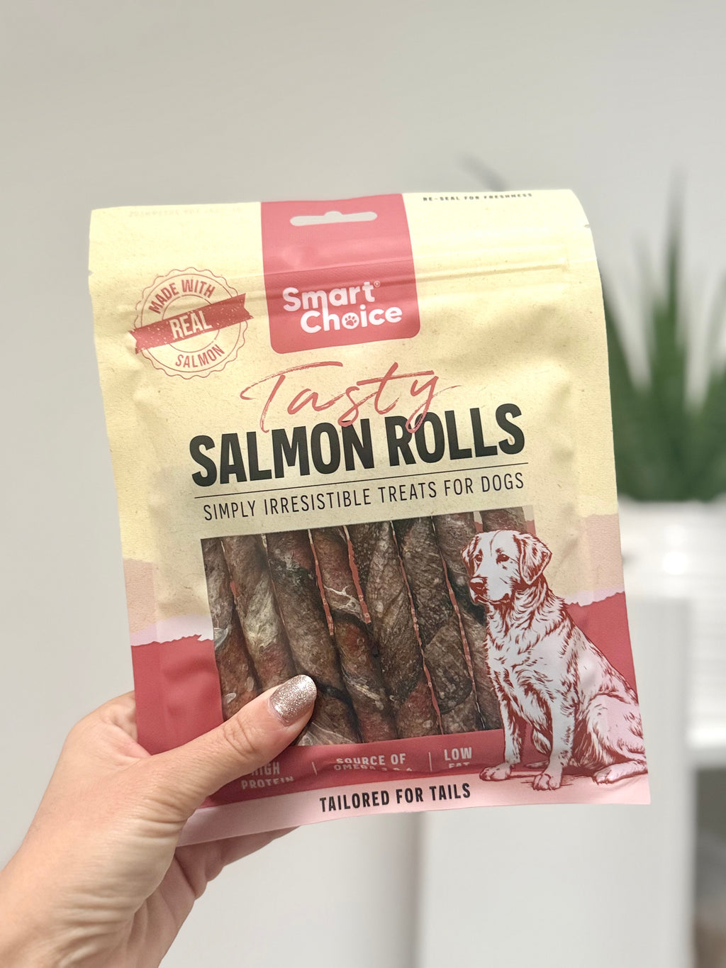 Tasty Salmon Rolls - 100g