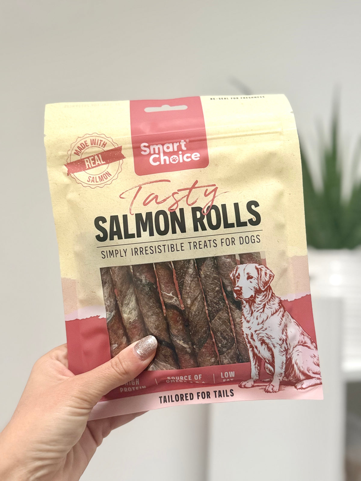 Tasty Salmon Rolls - 100g