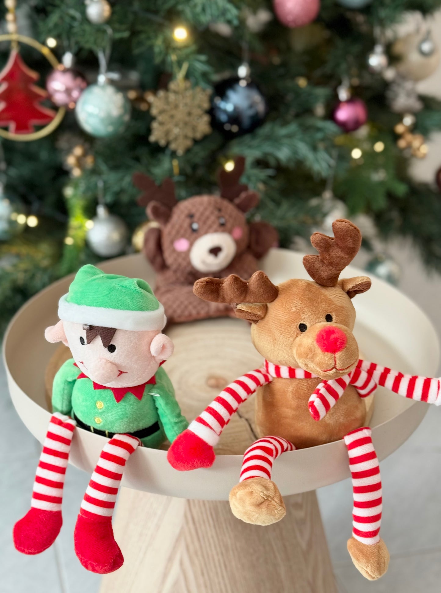 XMAS Happy Reindeer Plush – 30 cm - Tail and Tropic