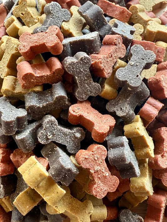 50g Mini Bones Assortment – Perfect Training Treats for Dogs - Tail and Tropic
