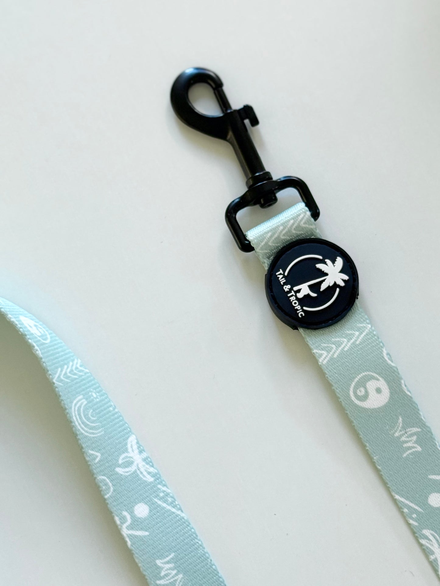 Correa Multiposición para Perros – Colección AURA 🌊 | Libertad Manos Libres en Azul Boho Mediterráneo – Tail & Tropic