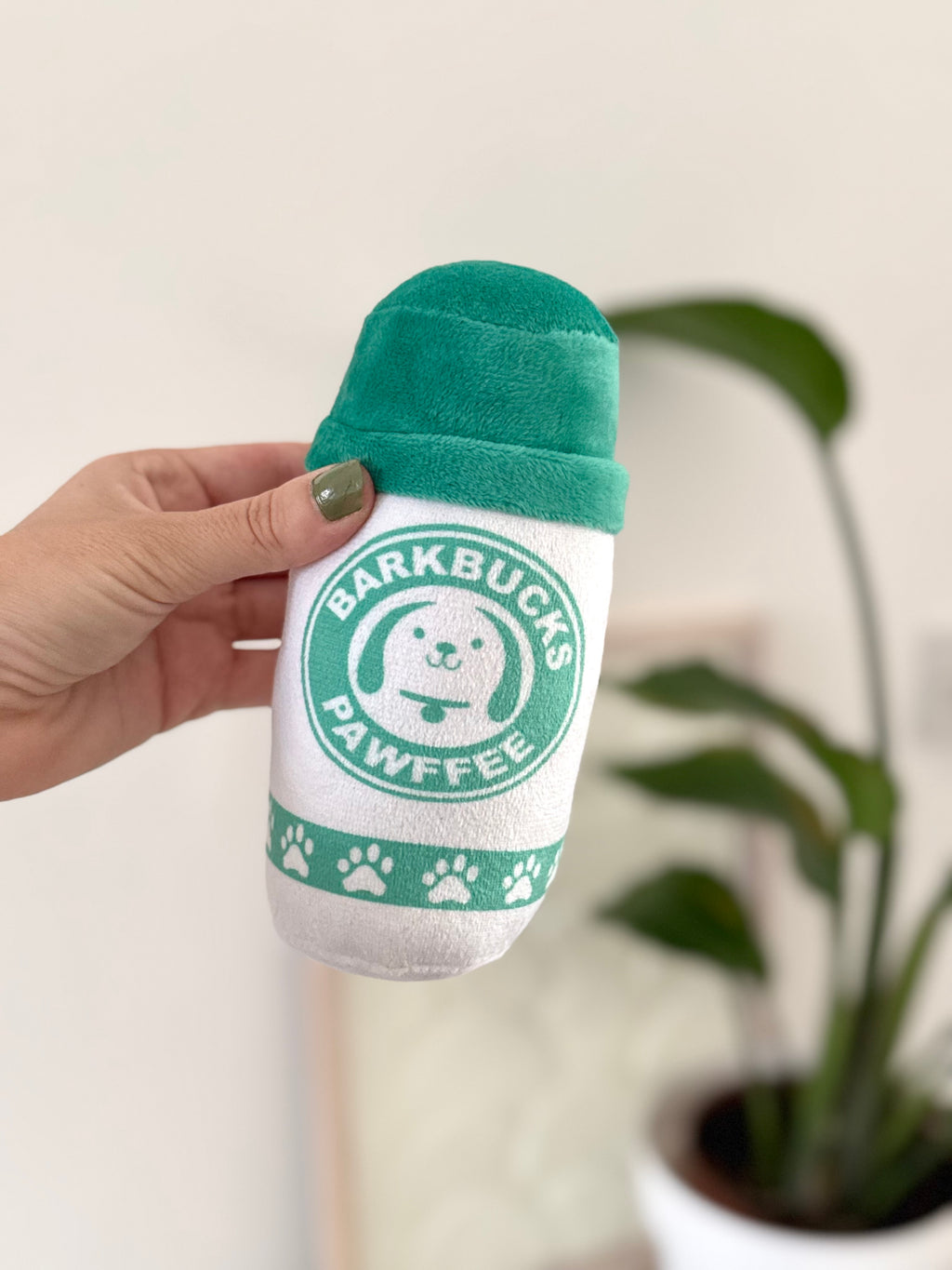 Barkbucks Pawfee Pupcup Plushy Toy