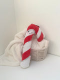 Big Candy Cane Rope Core Dog Toy