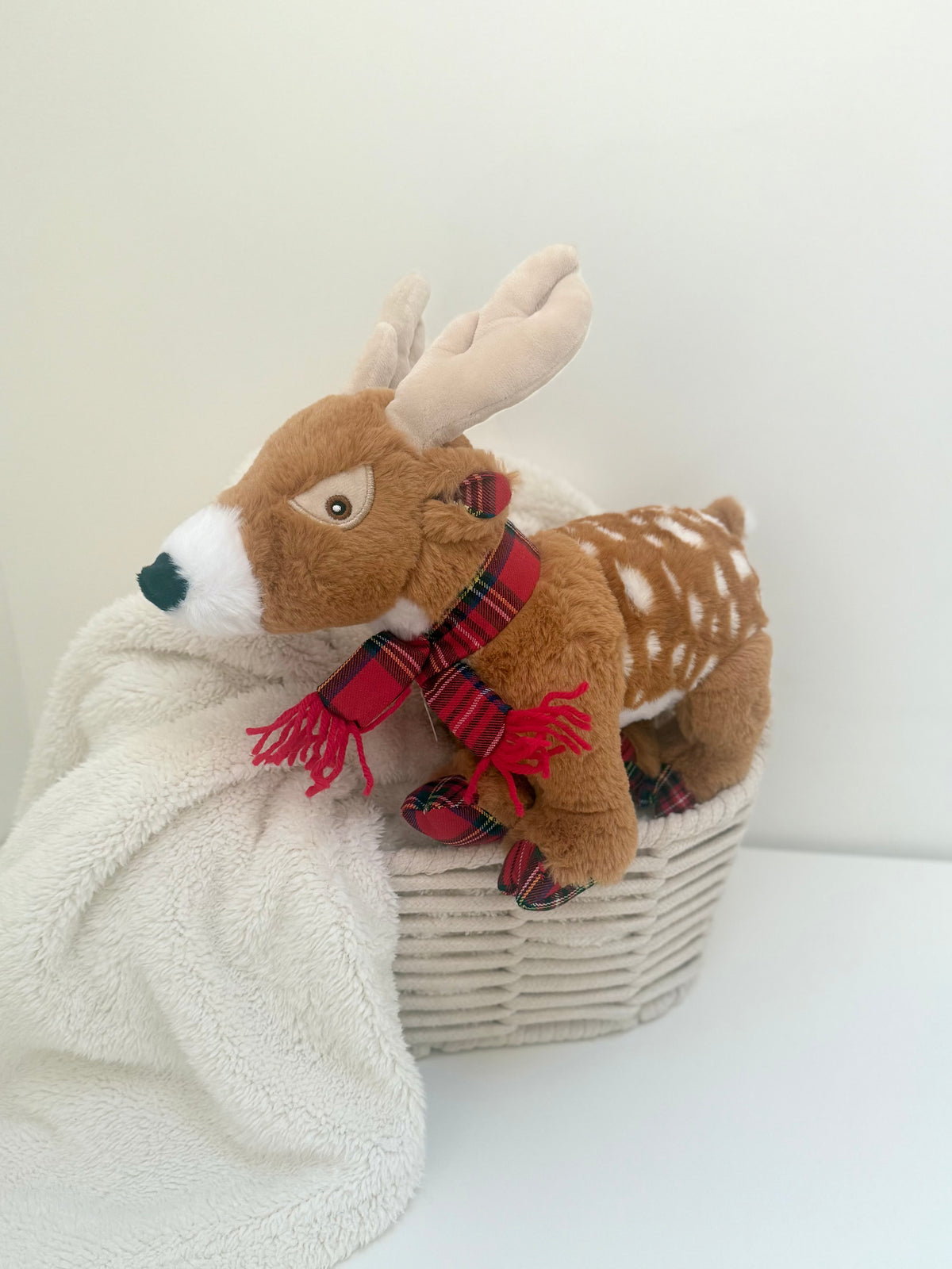 Stanley Stag Plush Dog Toy