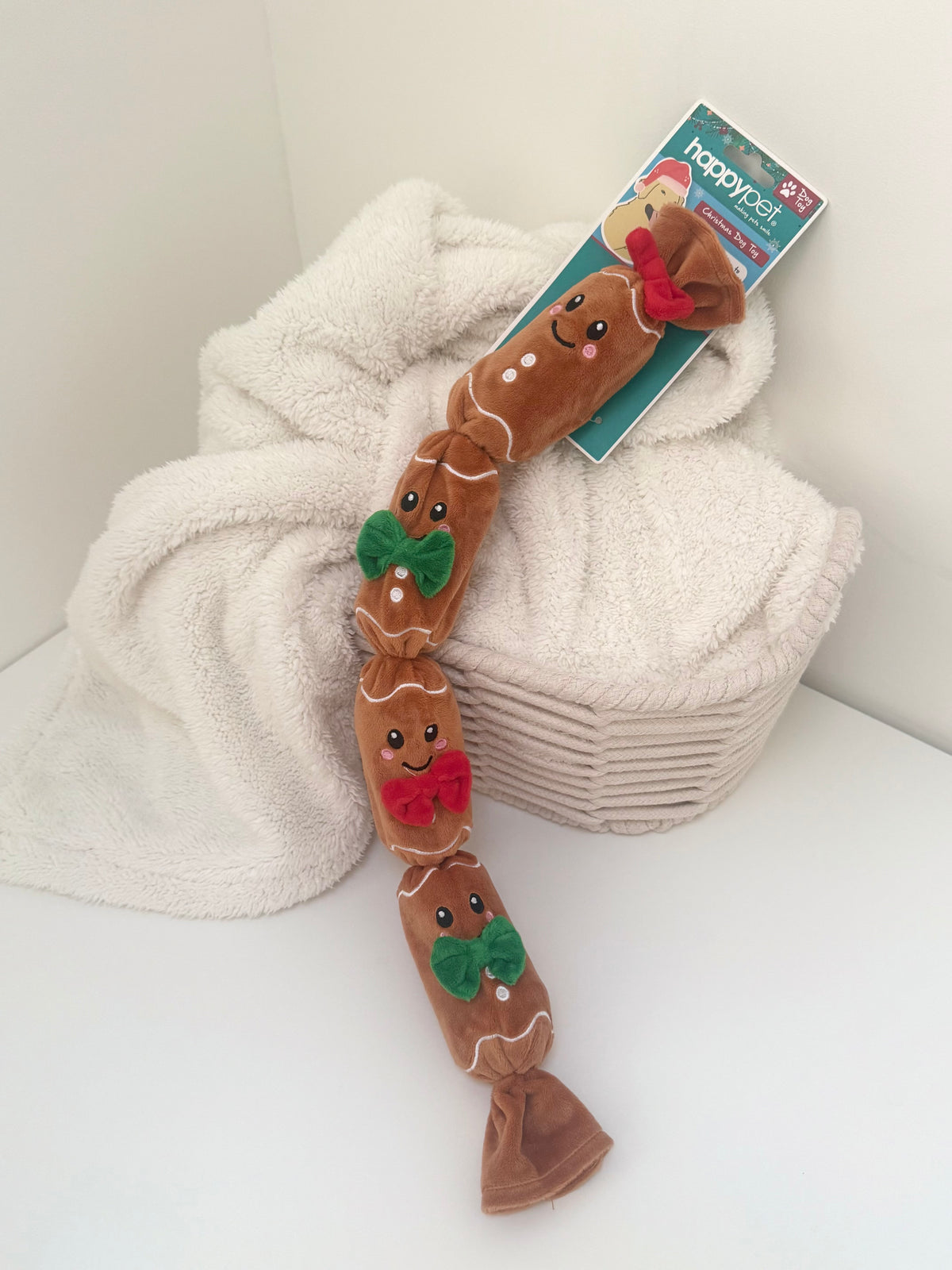 Christmas Cracker Hot Diggity Dog Toy