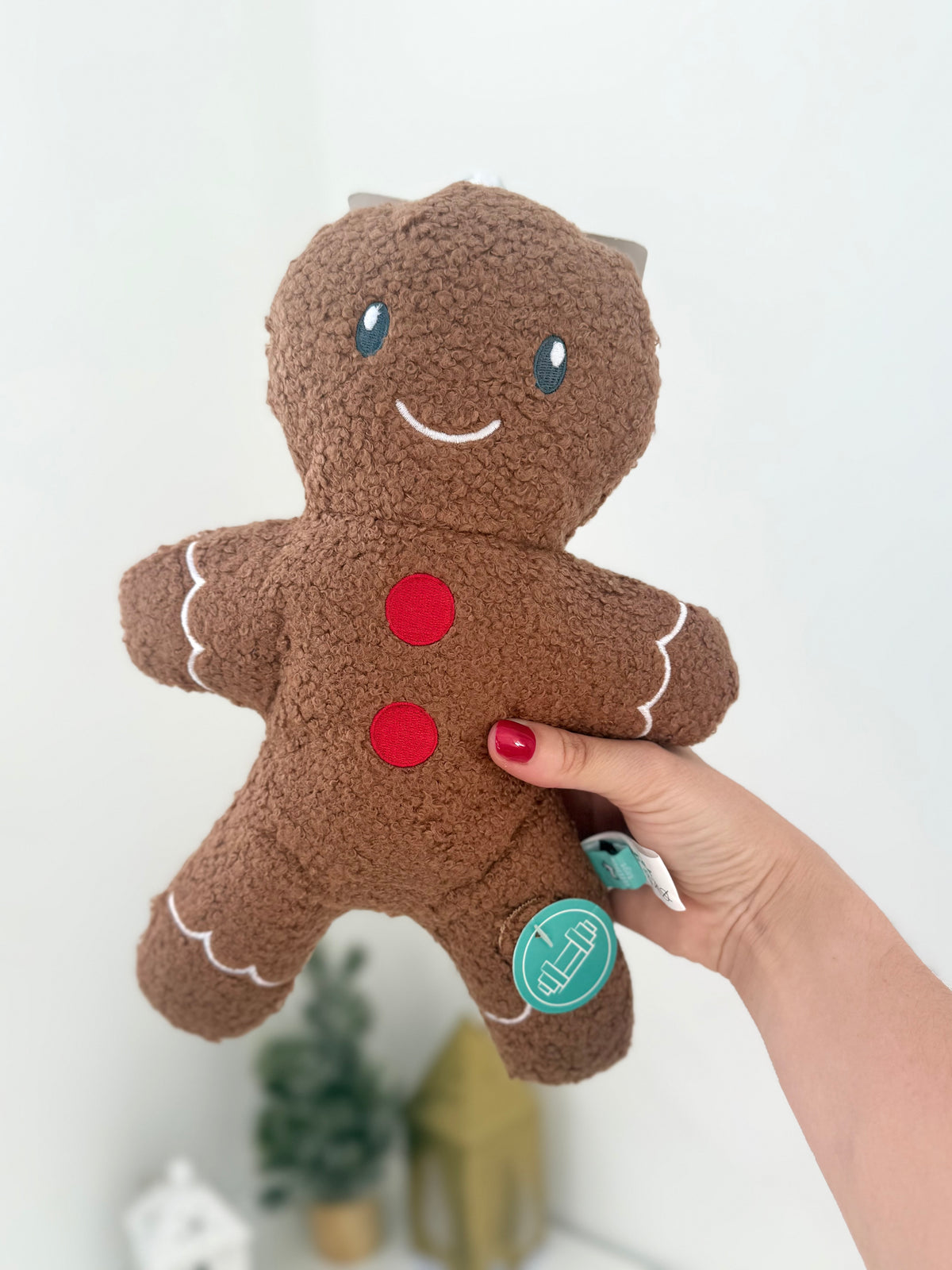 Tufflove Gingerbread Dog Toy