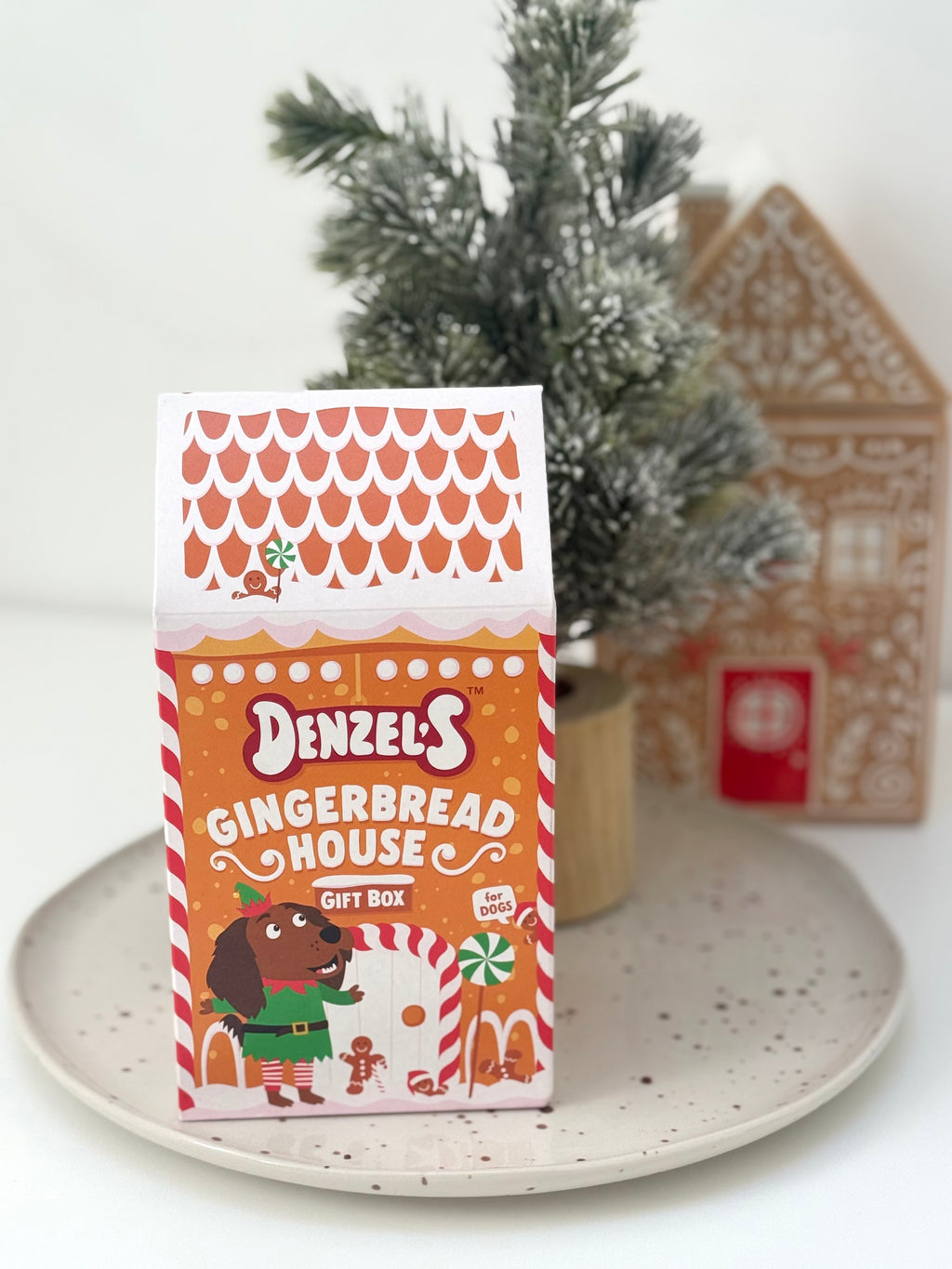 Denzel’s Festive Gingerbread House Gift Box