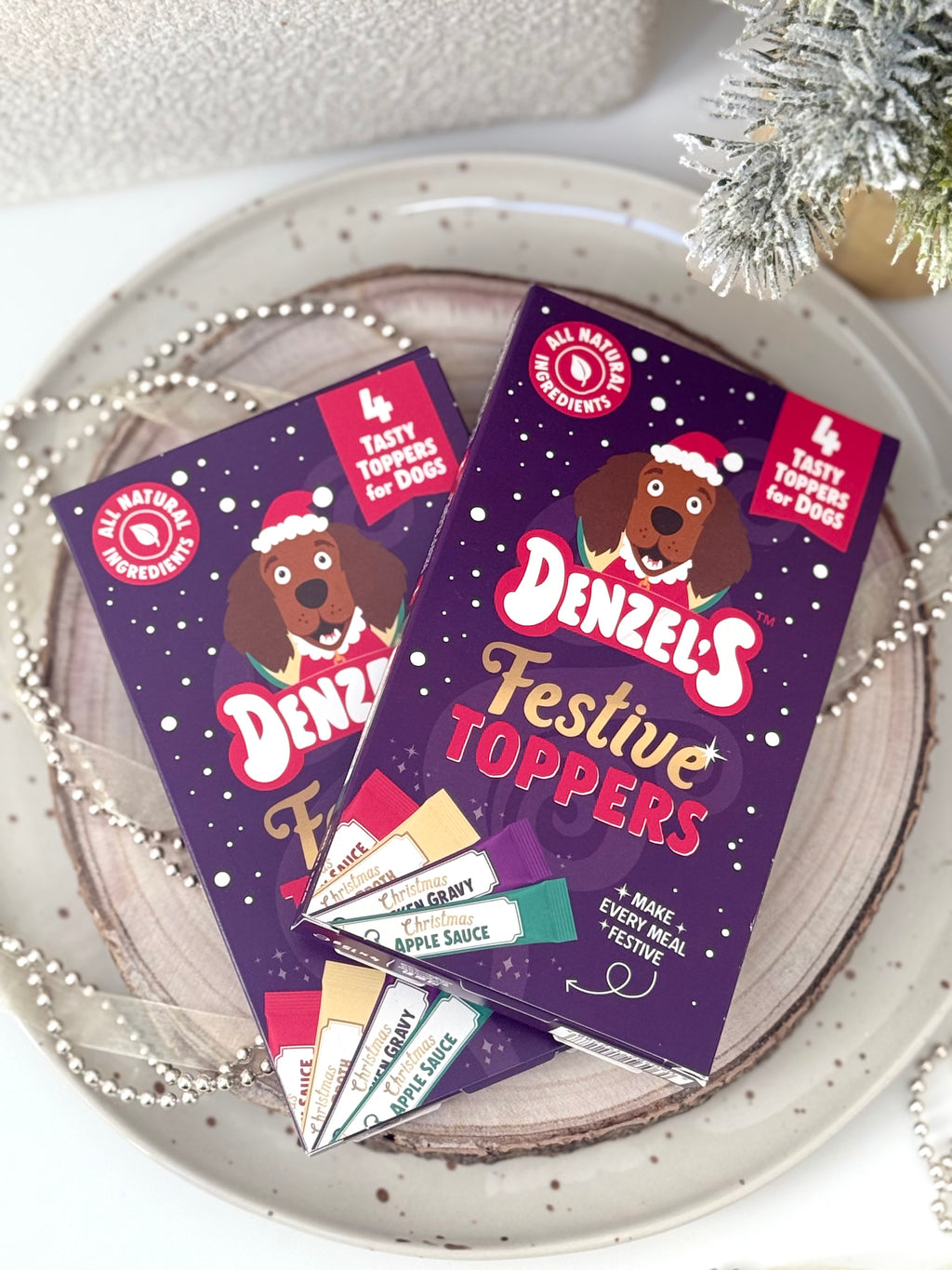 Denzel’s Christmas Dinner Toppers – 4 Pack