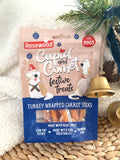 Turkey Wrapped Carrot Twists – 100g