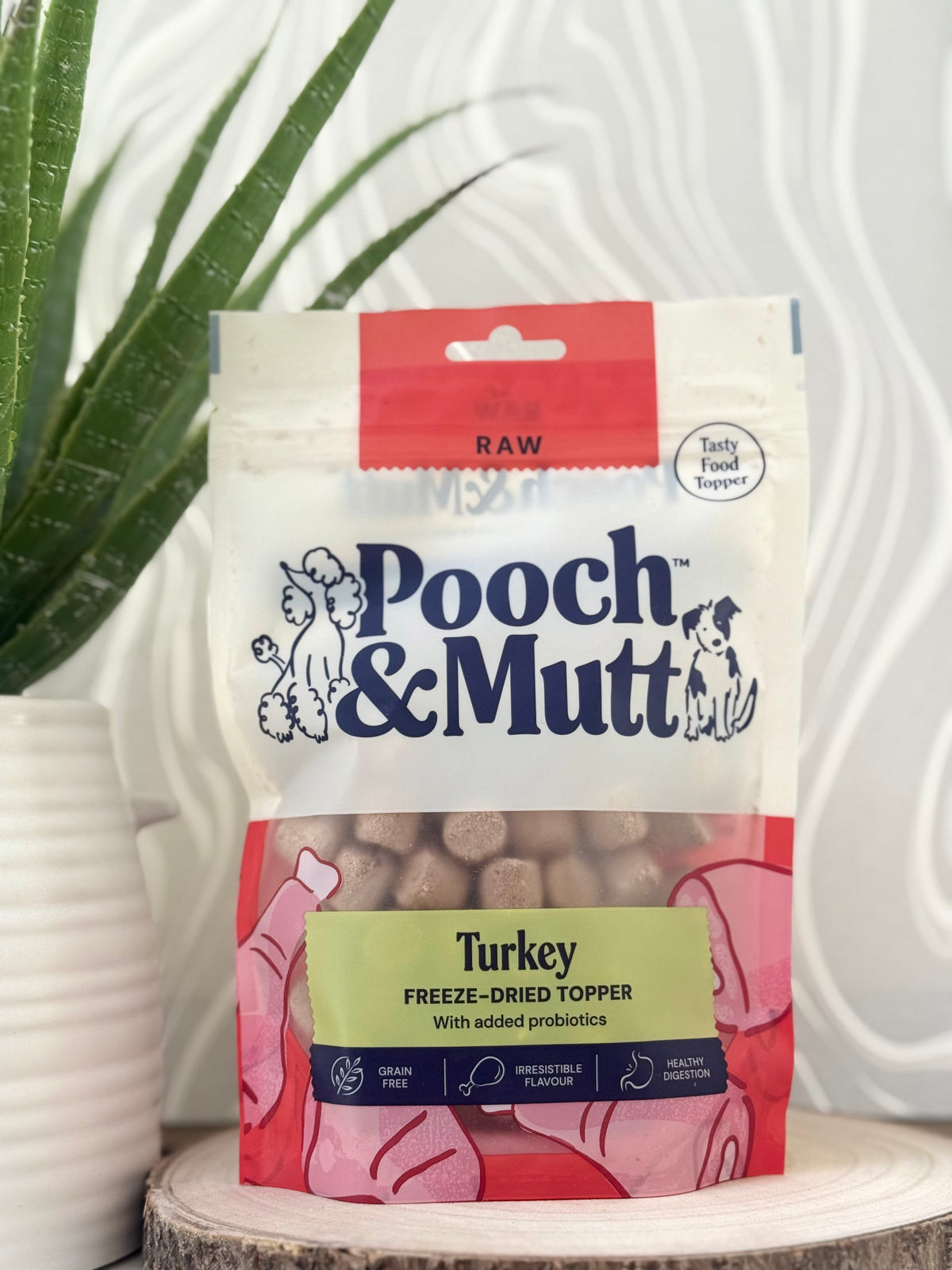 Pooch & Mutt Freeze-Dried Turkey Bites with Pumpkin & Cranberry 60g
