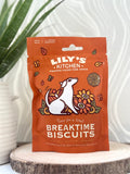 Lily's Kitchen Breaktime Biscuits – Peanut Butter & Banana 80g