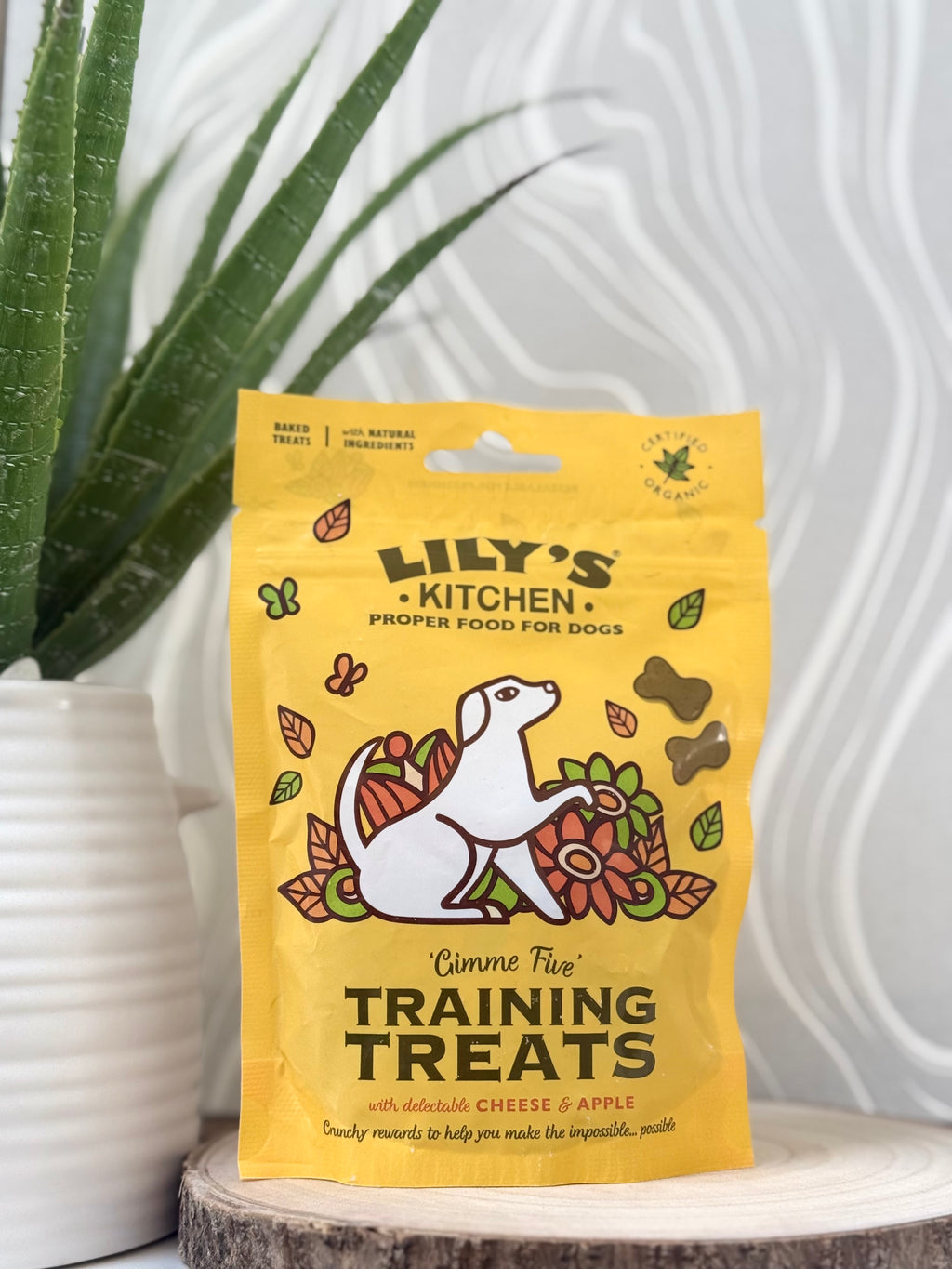 Lily's Kitchen Cheese & Apple Training Treats 80g