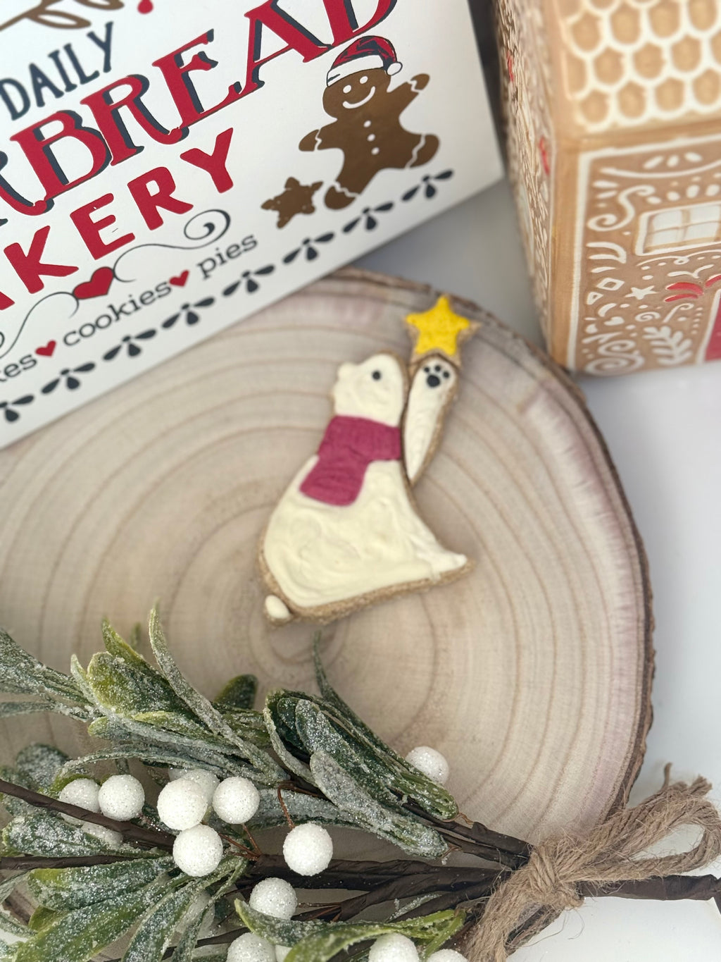 Polar Bear Cookie