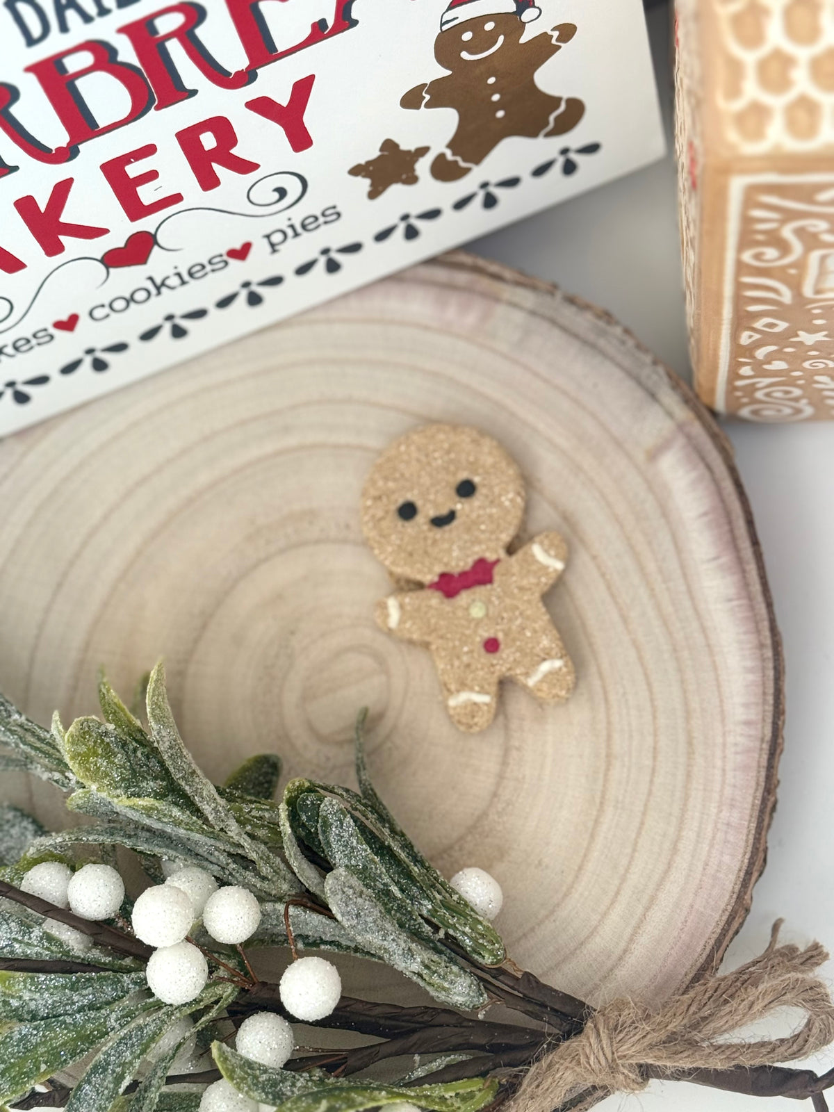 Cute Gingerbread Man Cookie