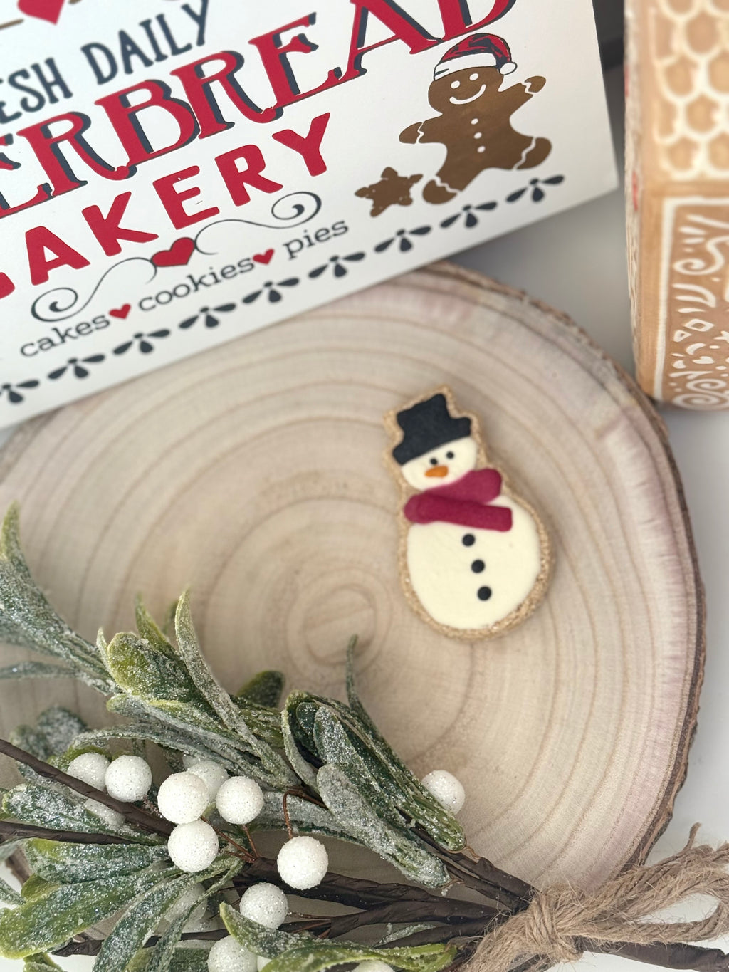 Snowman Cookie