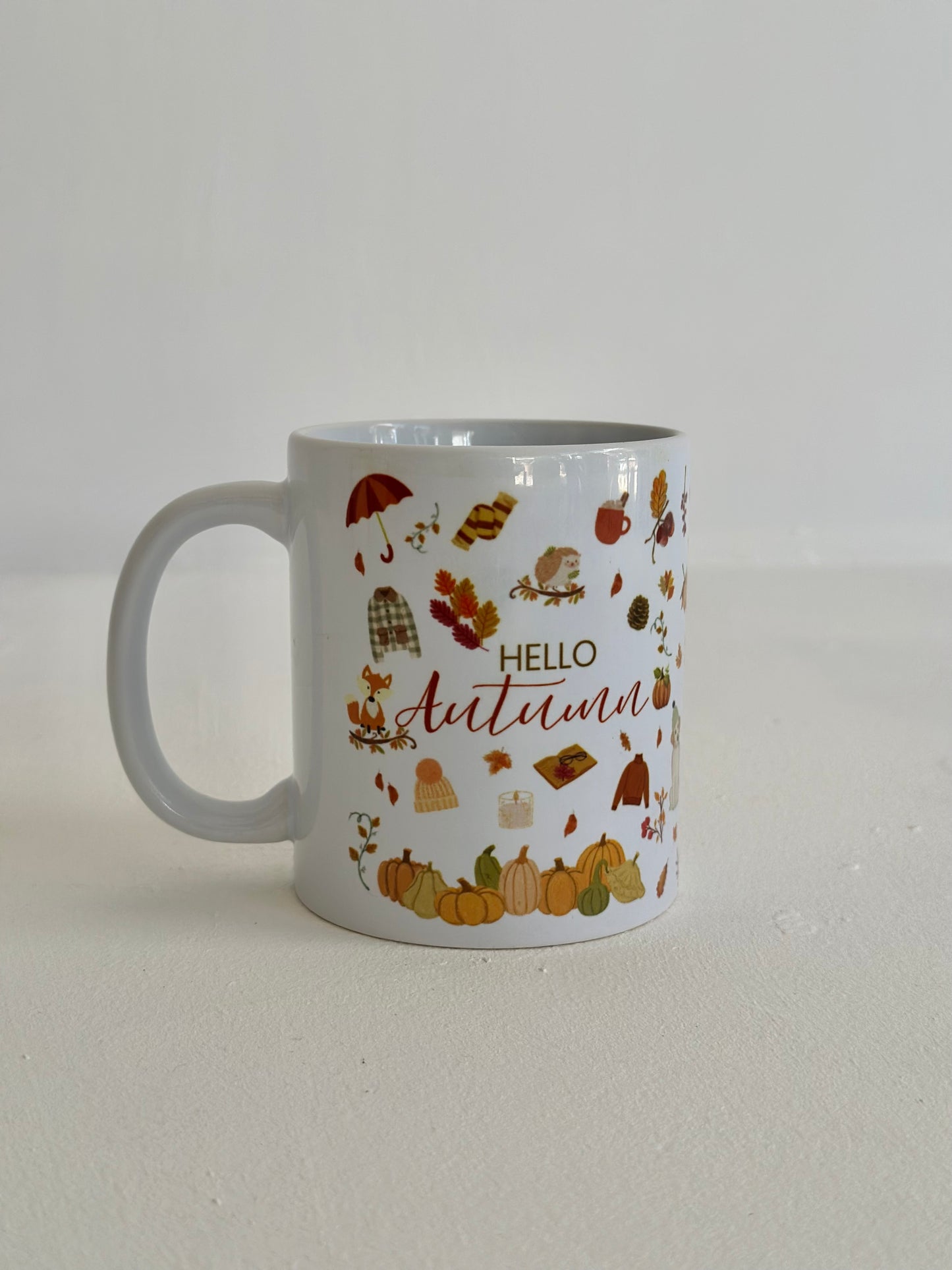 Autumn/Fall/Halloween mug - AUTUMN - Tail and Tropic mug for dog and cat moms