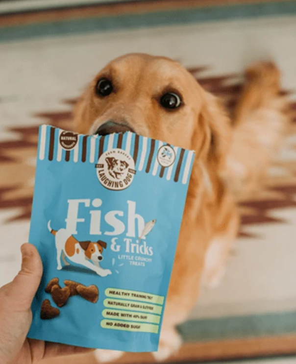 Laughing Dog Fish N Tricks – Salmon Treats 125g